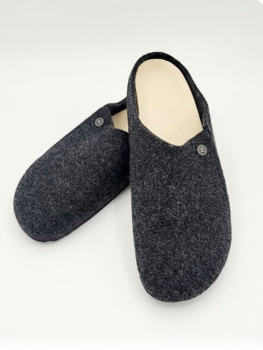 Birkenstock Zermatt Shearling Wool Felt Slip-On House Slippers size 46 US 13 Men